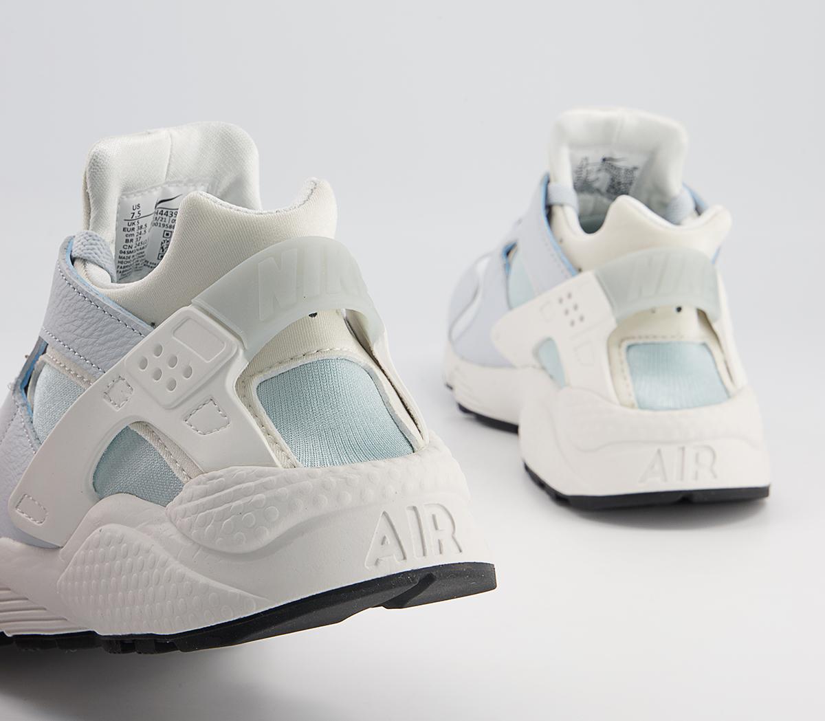Nike Air Huarache Trainers Nike Air Huarache Trainers Aura Summit White Ocean Cube Black