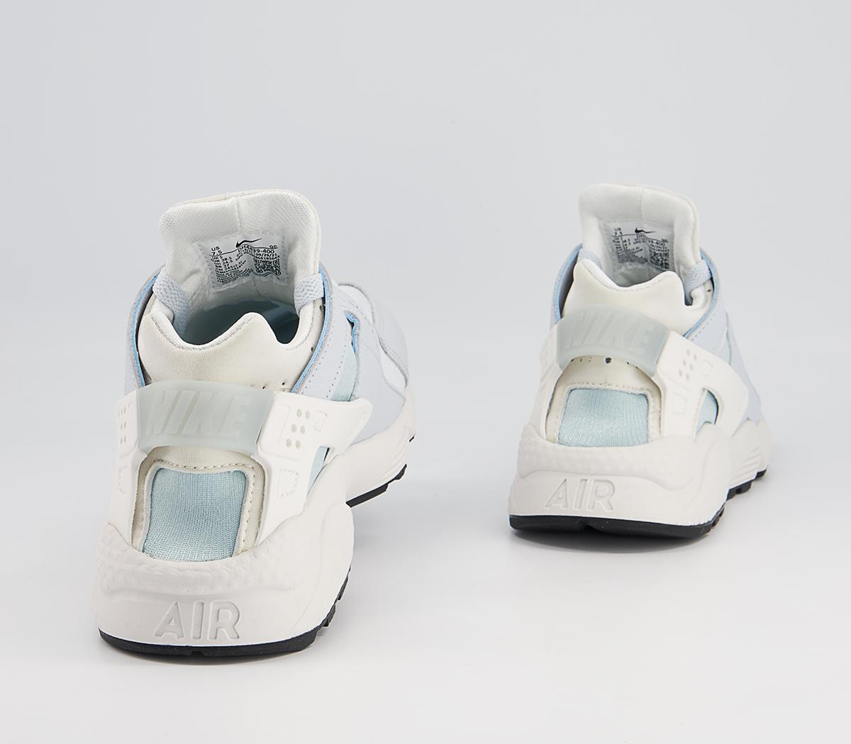 Nike Air Huarache Trainers Nike Air Huarache Trainers Aura Summit White Ocean Cube Black