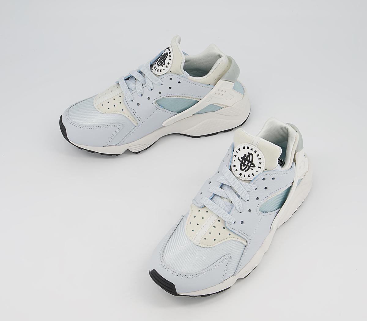 Nike Air Huarache Trainers Nike Air Huarache Trainers Aura Summit White Ocean Cube Black