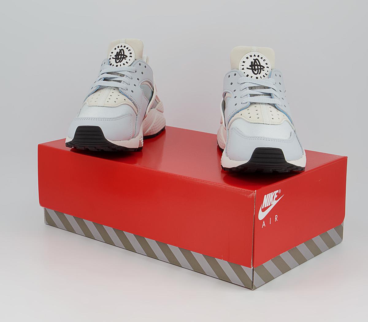 Nike Air Huarache Trainers Nike Air Huarache Trainers Aura Summit White Ocean Cube Black