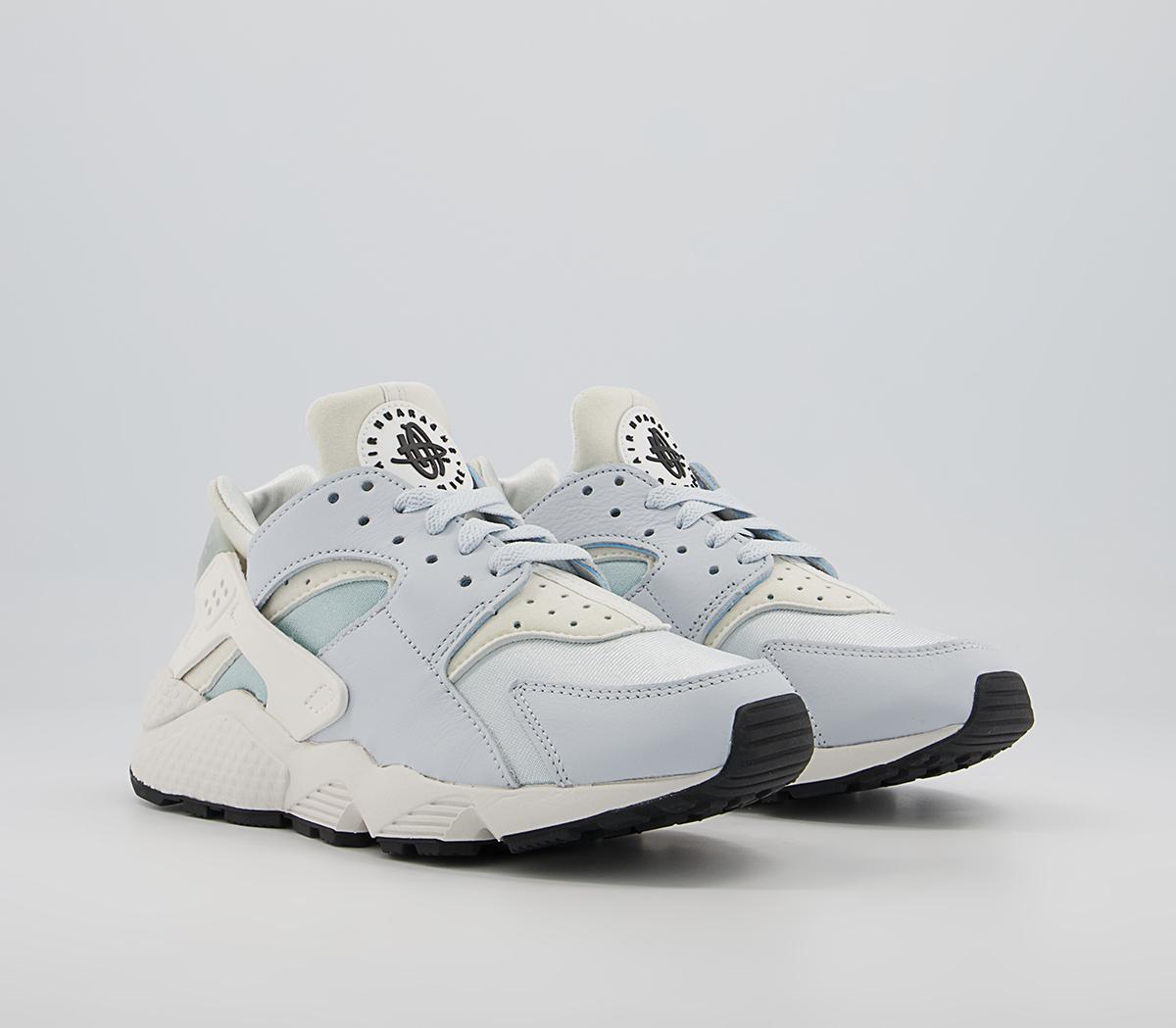 Nike Air Huarache Trainers Nike Air Huarache Trainers Aura Summit White Ocean Cube Black