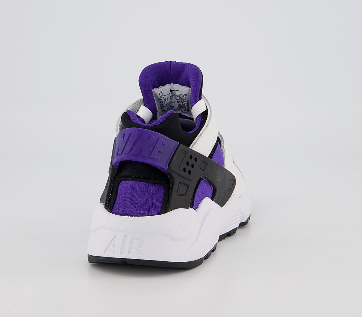 Nike Air Huarache Trainers Nike Air Huarache Trainers White Black Electro Purple