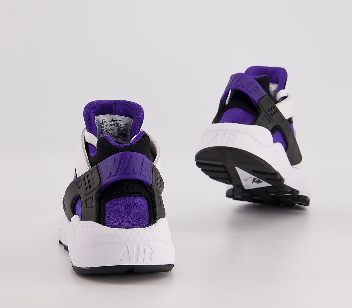 Nike Air Huarache Trainers Nike Air Huarache Trainers White Black Electro Purple