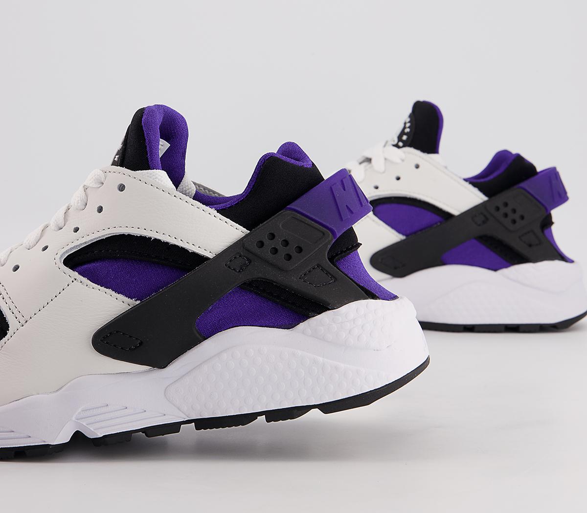 Nike Air Huarache Trainers Nike Air Huarache Trainers White Black Electro Purple
