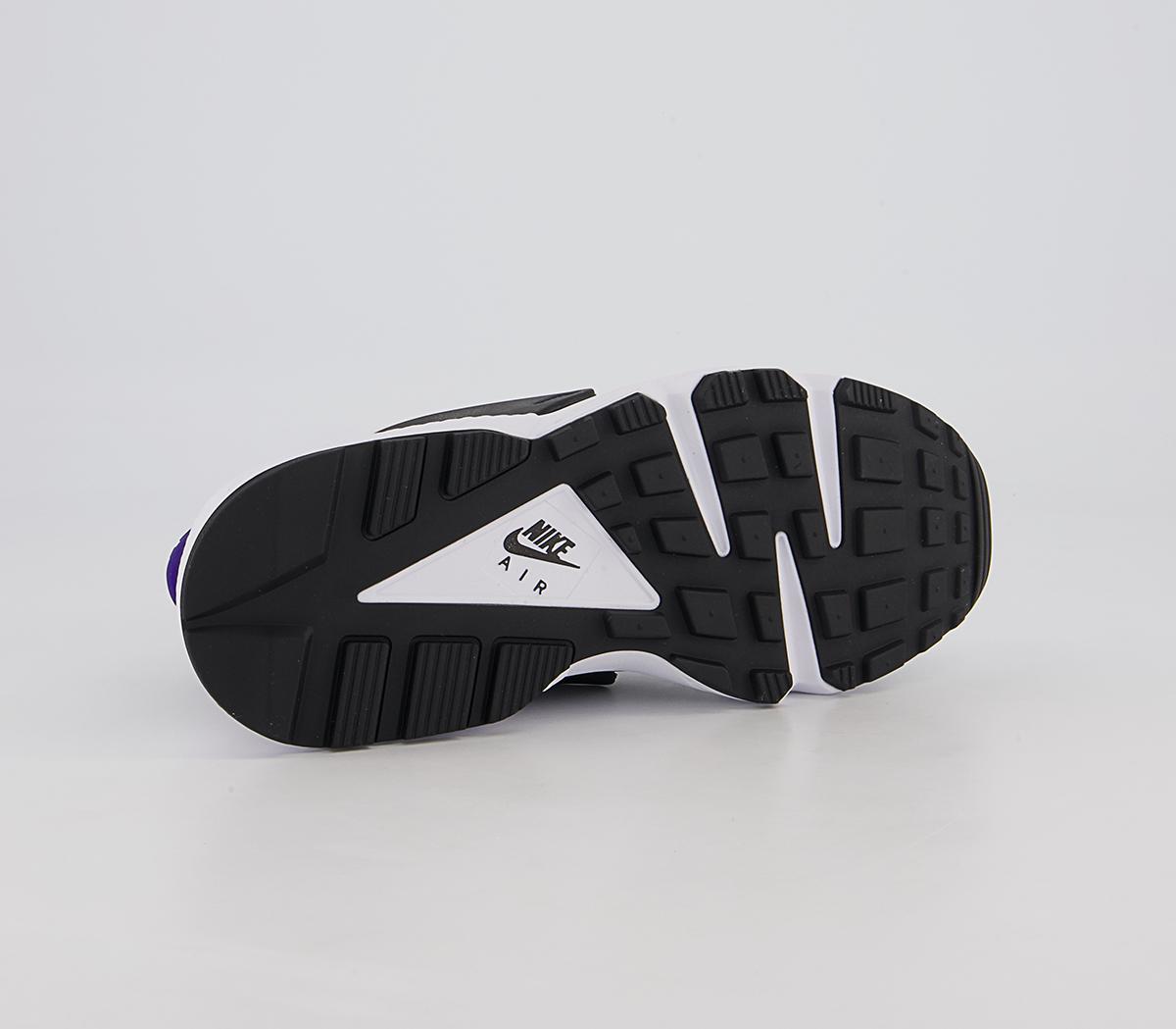 Nike Air Huarache Trainers Nike Air Huarache Trainers White Black Electro Purple
