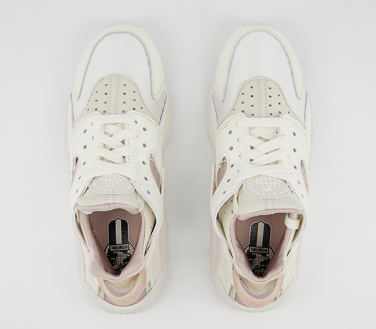 Nike Air Huarache Trainers Nike Air Huarache Trainers Sail Bone Fossil Stone Summit White