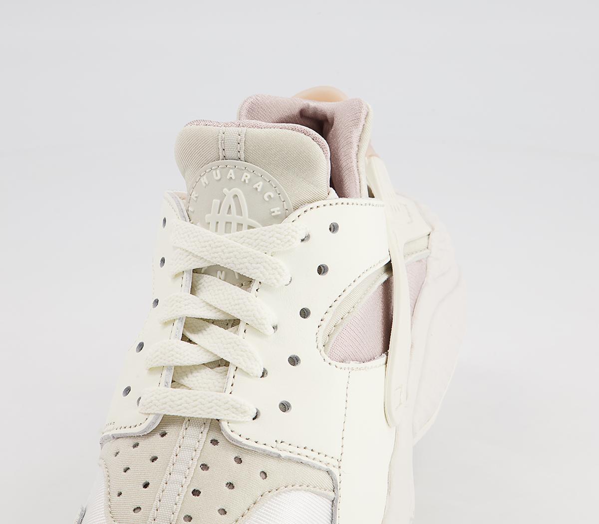Nike Air Huarache Trainers Nike Air Huarache Trainers Sail Bone Fossil Stone Summit White