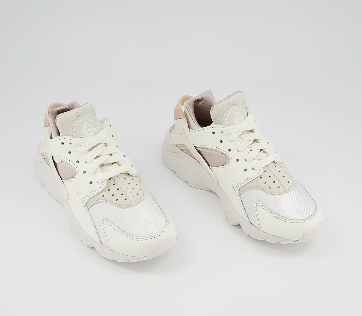 Nike Air Huarache Trainers Nike Air Huarache Trainers Sail Bone Fossil Stone Summit White