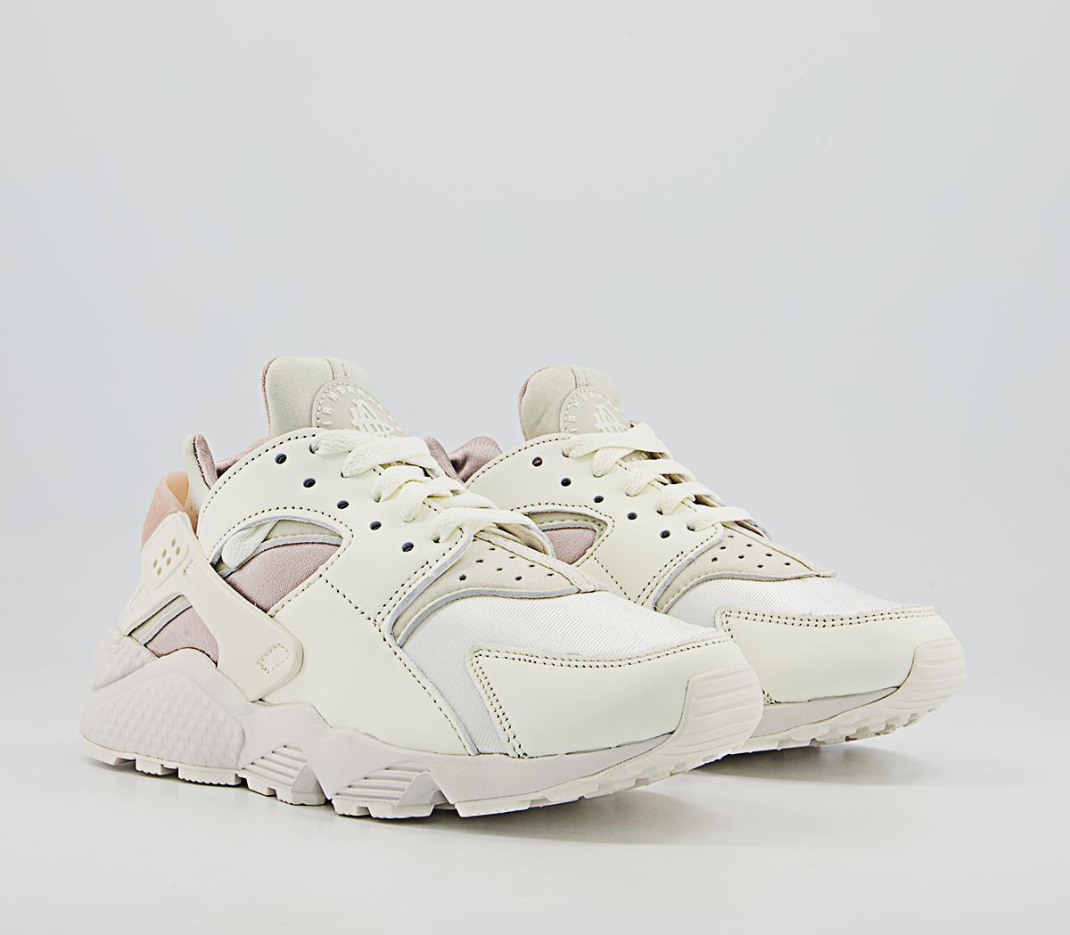 Nike Air Huarache Trainers Nike Air Huarache Trainers Sail Bone Fossil Stone Summit White