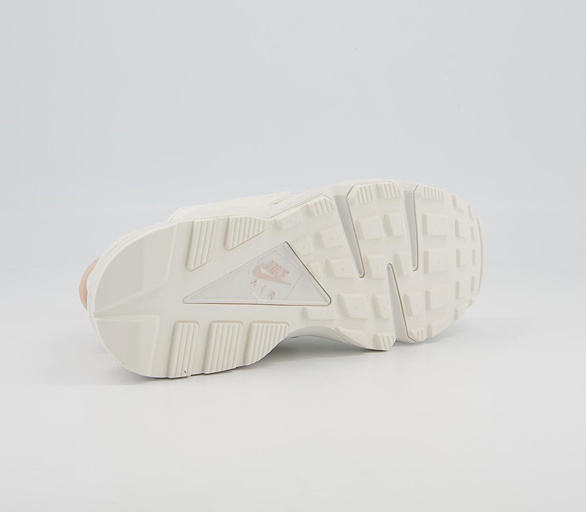 Nike Air Huarache Trainers Nike Air Huarache Trainers Sail Bone Fossil Stone Summit White