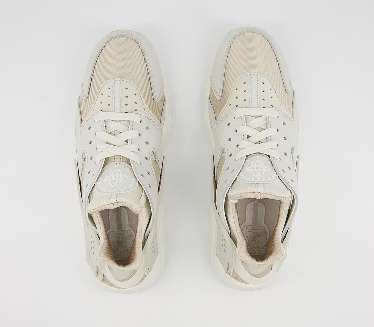 Nike Air Huarache Trainers Nike Air Huarache Trainers Light Bone Sail Rattan Reflect Silver