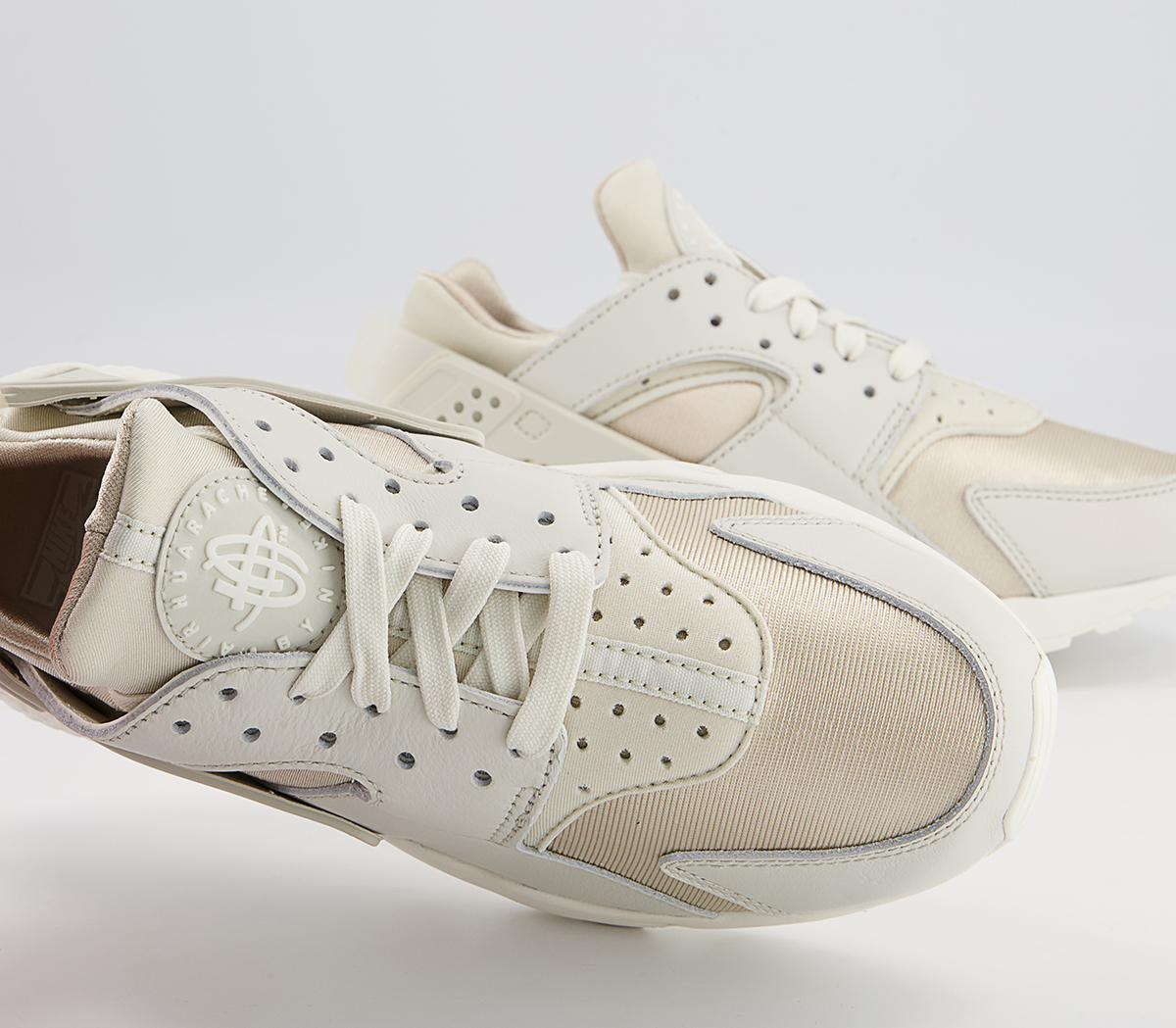 Nike Air Huarache Trainers Nike Air Huarache Trainers Light Bone Sail Rattan Reflect Silver