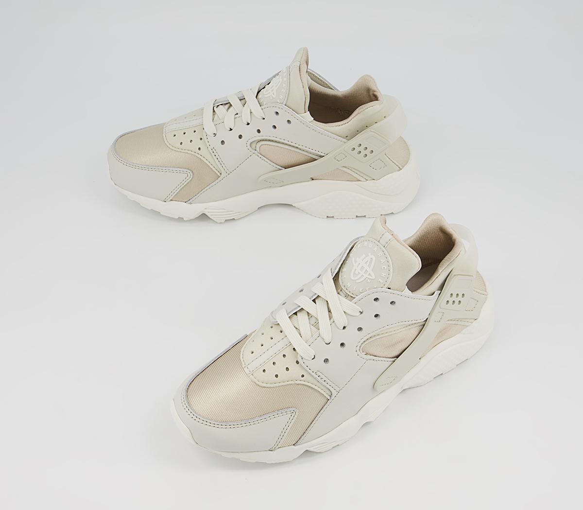 Nike Air Huarache Trainers Nike Air Huarache Trainers Light Bone Sail Rattan Reflect Silver