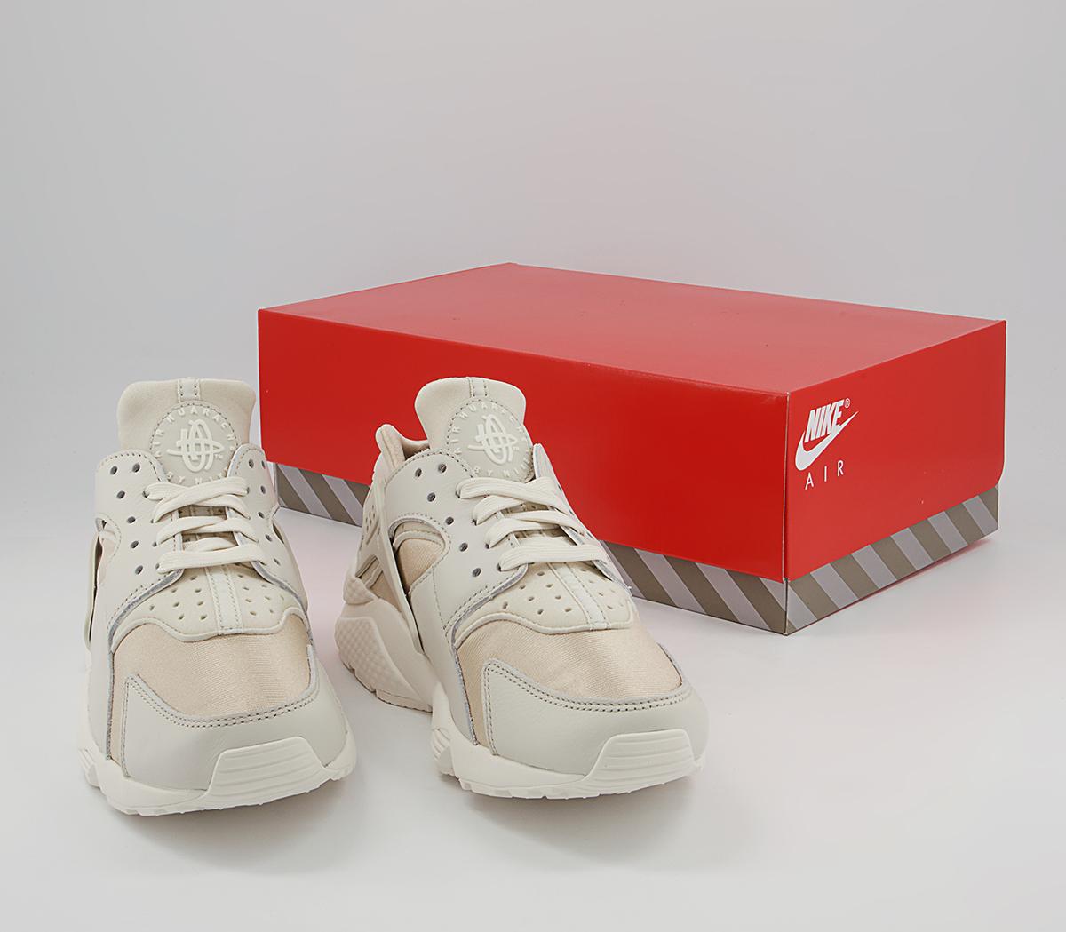 Nike Air Huarache Trainers Nike Air Huarache Trainers Light Bone Sail Rattan Reflect Silver
