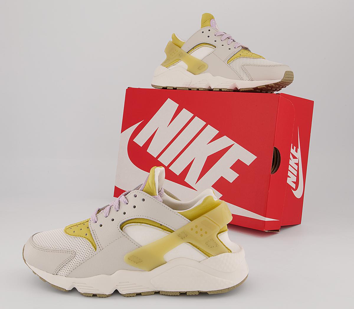 Nike Air Huarache Trainers Nike Air Huarache Trainers Sail Doll Wheat Grass Light Bone