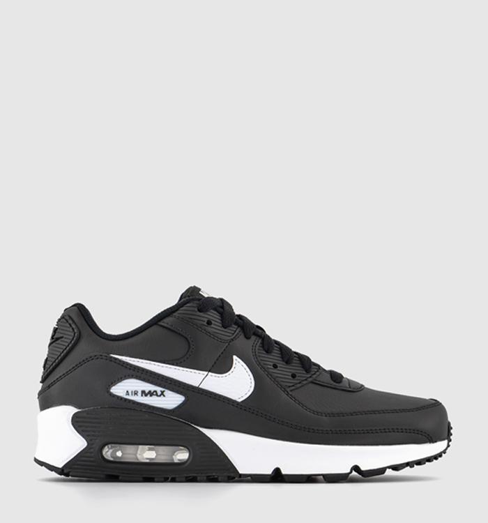 Nike air max 90 hotsell junior black size 4