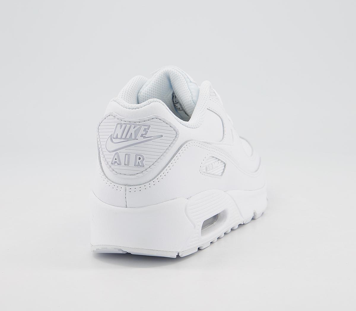 NikeAir Max 90 Gs TrainersWhite White White