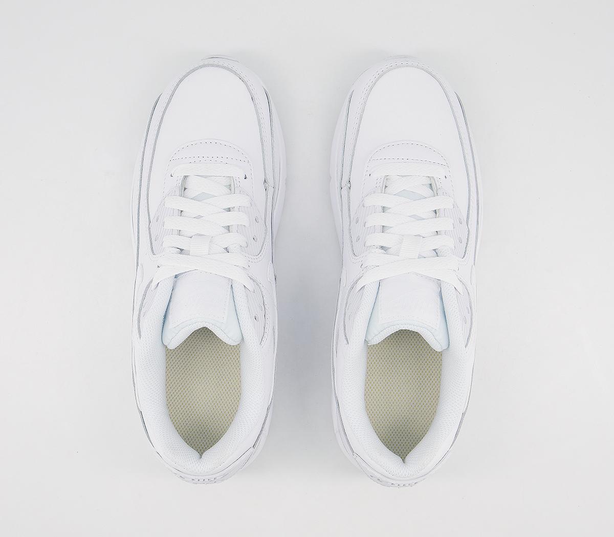 NikeAir Max 90 Gs TrainersWhite White White