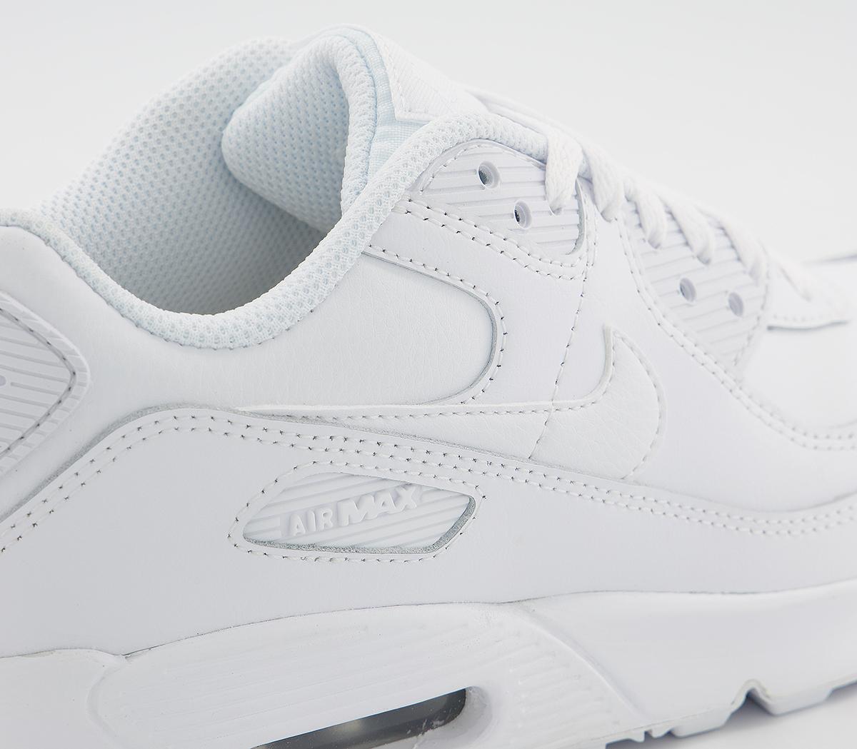 NikeAir Max 90 Gs TrainersWhite White White