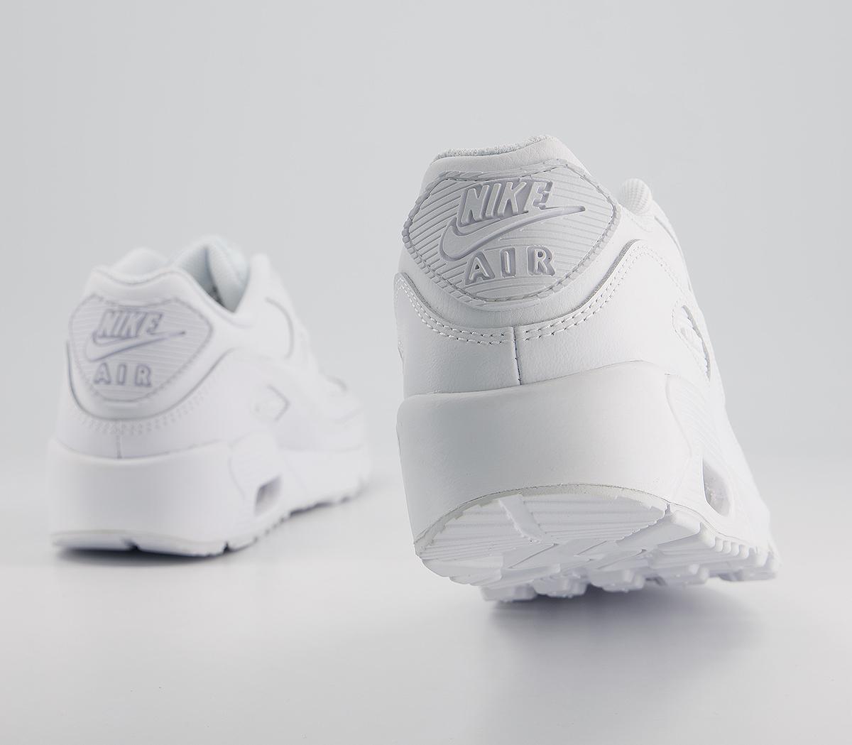 NikeAir Max 90 Gs TrainersWhite White White