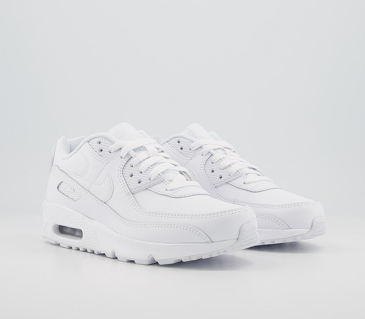 NikeAir Max 90 Gs TrainersWhite White White
