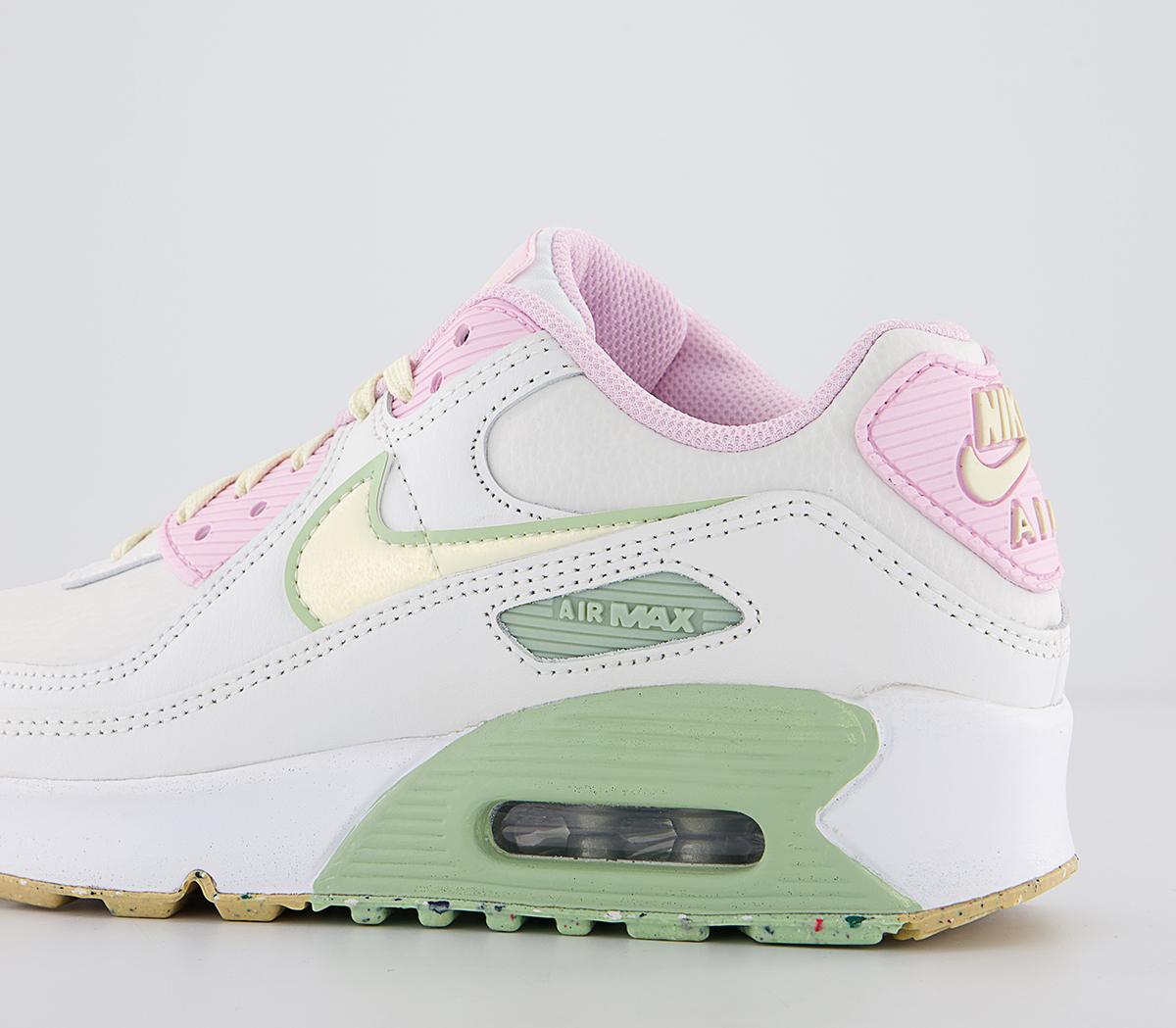 nike air max 90 pink green