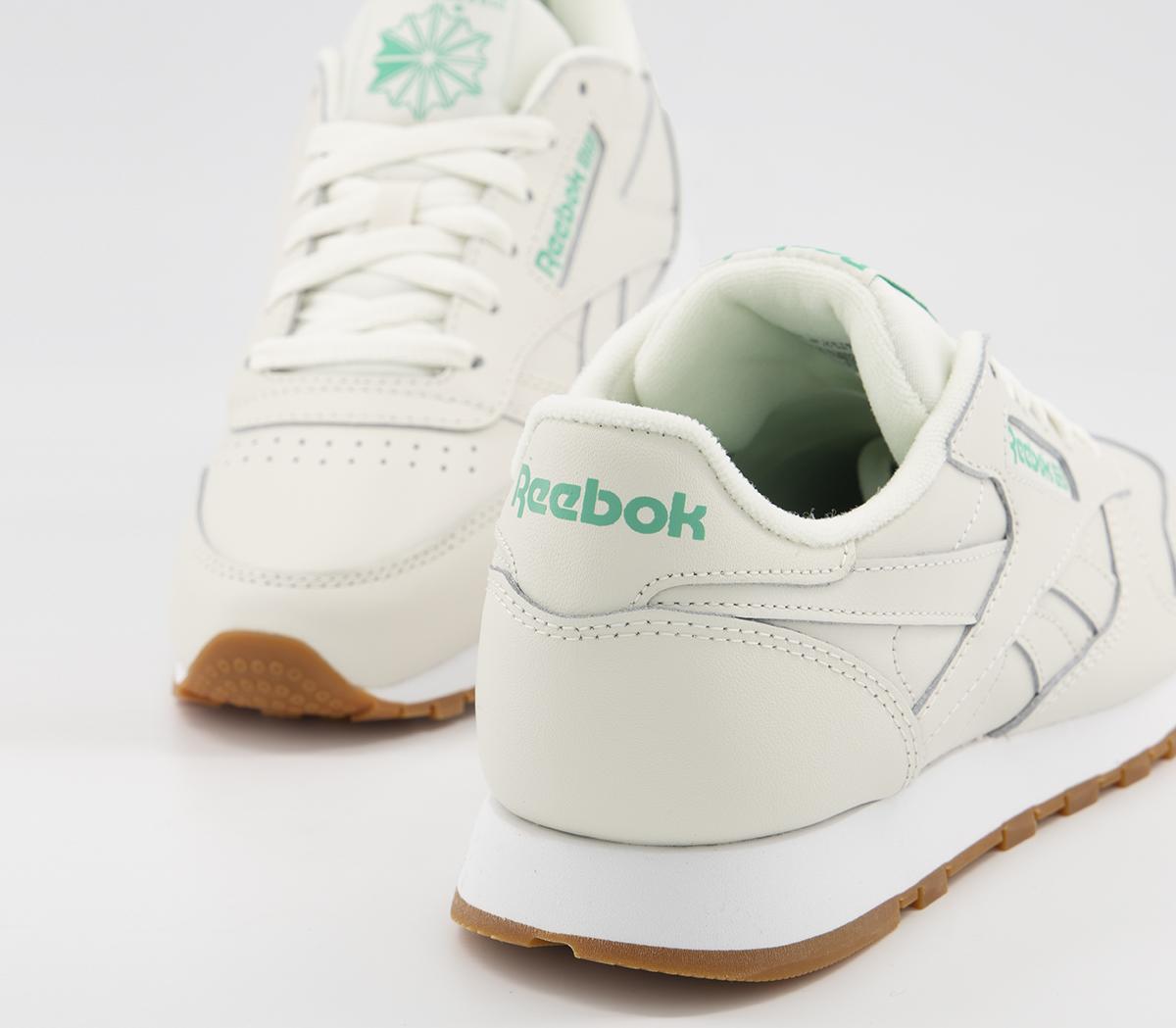 reebok classic chalk green