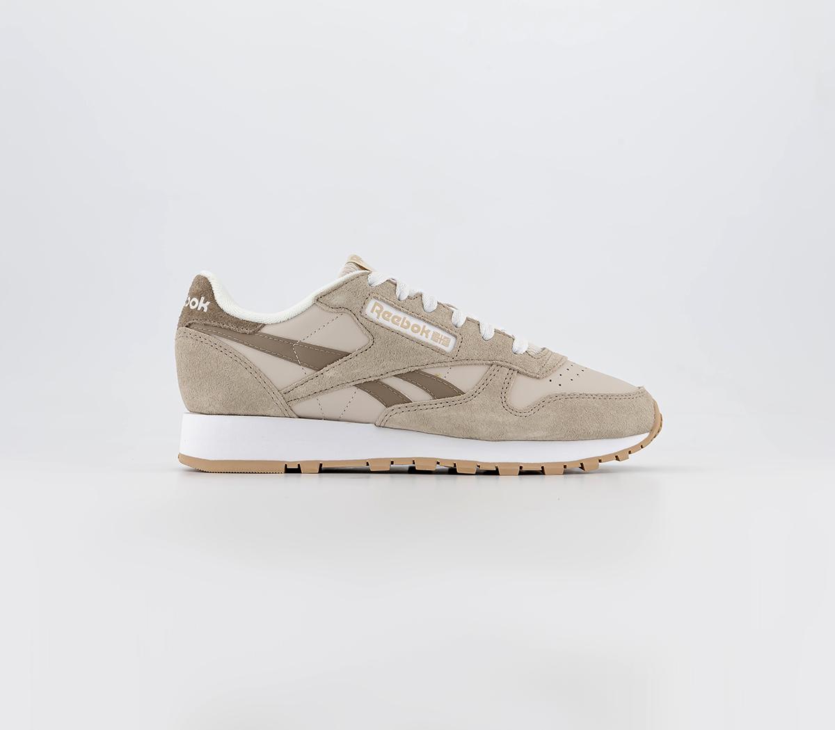 ReebokCl Leather Trainers Sahara Alabster