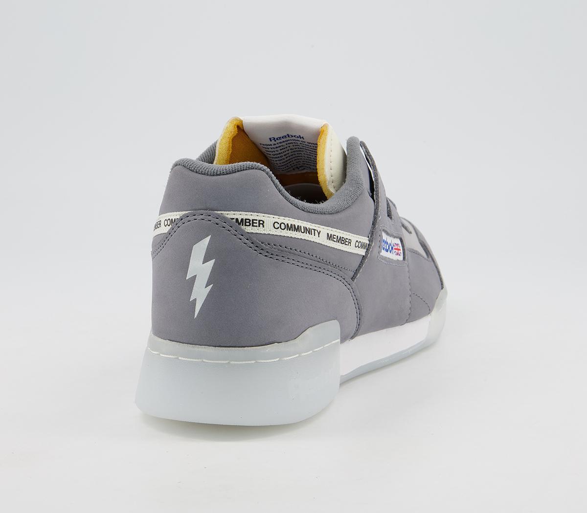 Reebok Workout Plus Trainers Reebok Workout Plus Trainers Os Comm Grey