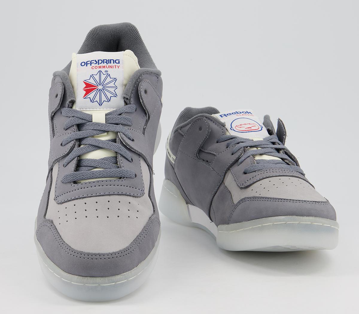Reebok Workout Plus Trainers Reebok Workout Plus Trainers Os Comm Grey