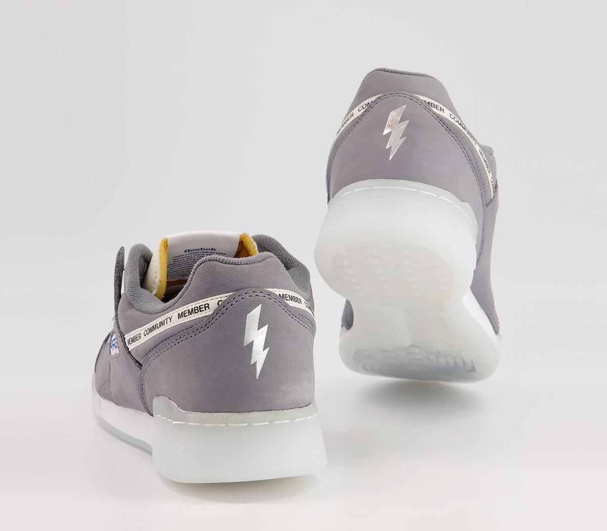 Reebok Workout Plus Trainers Reebok Workout Plus Trainers Os Comm Grey