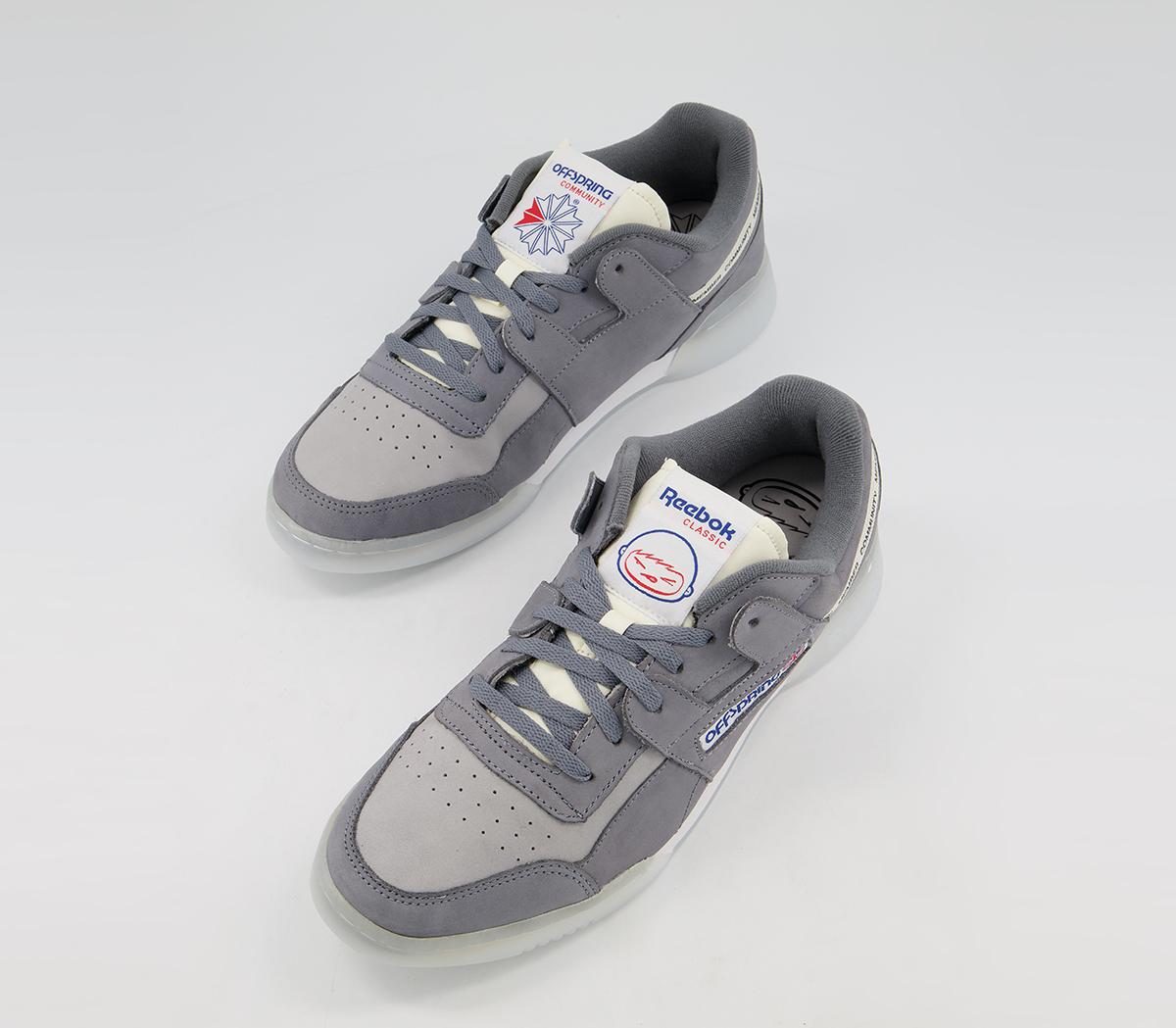 Reebok Workout Plus Trainers Reebok Workout Plus Trainers Os Comm Grey