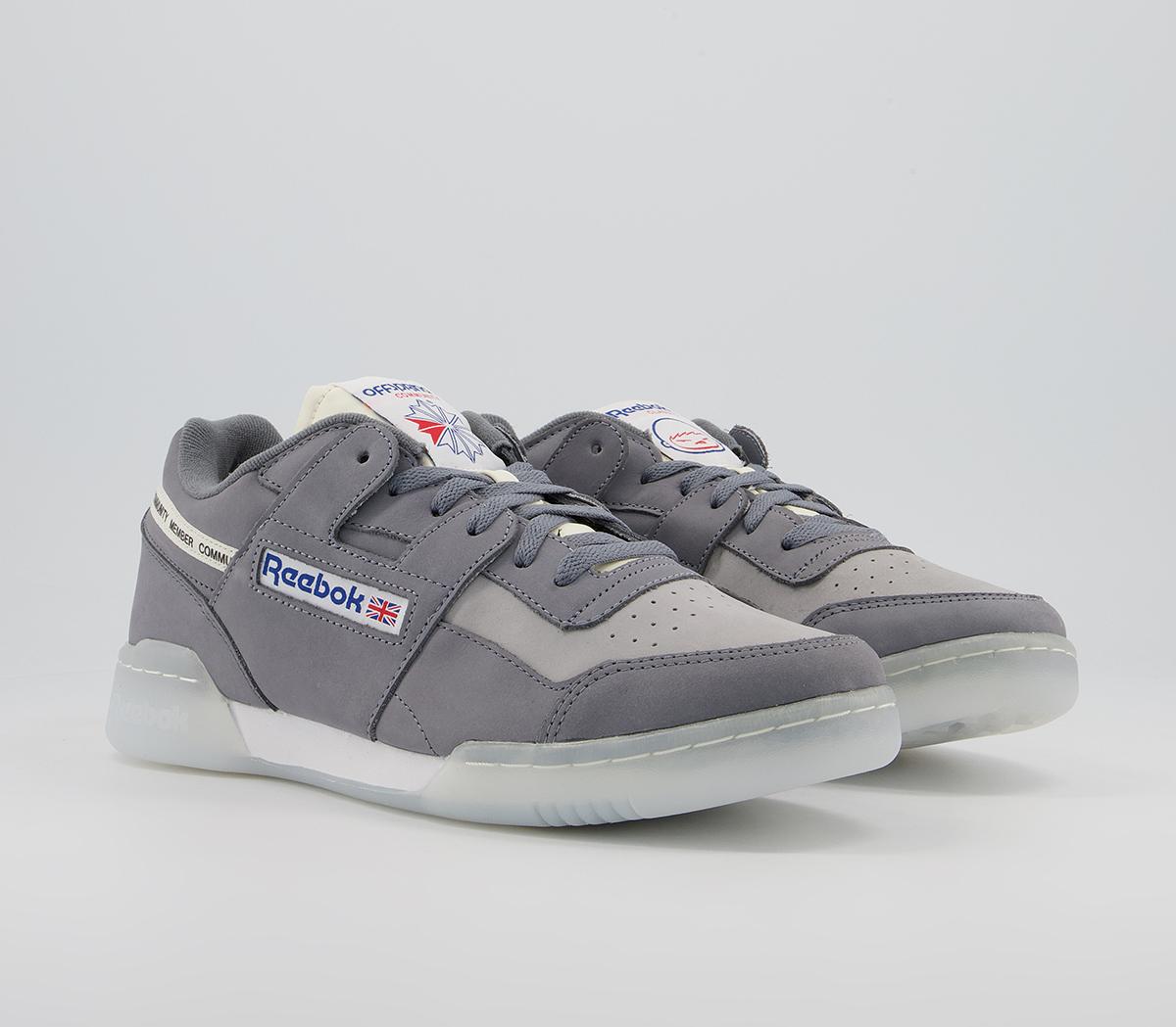 Reebok Workout Plus Trainers Reebok Workout Plus Trainers Os Comm Grey