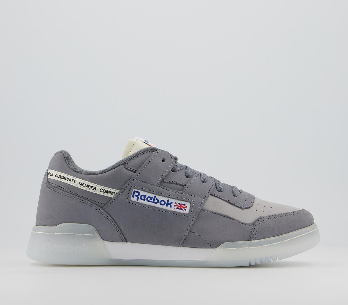 Reebok workout plus mens grey on sale