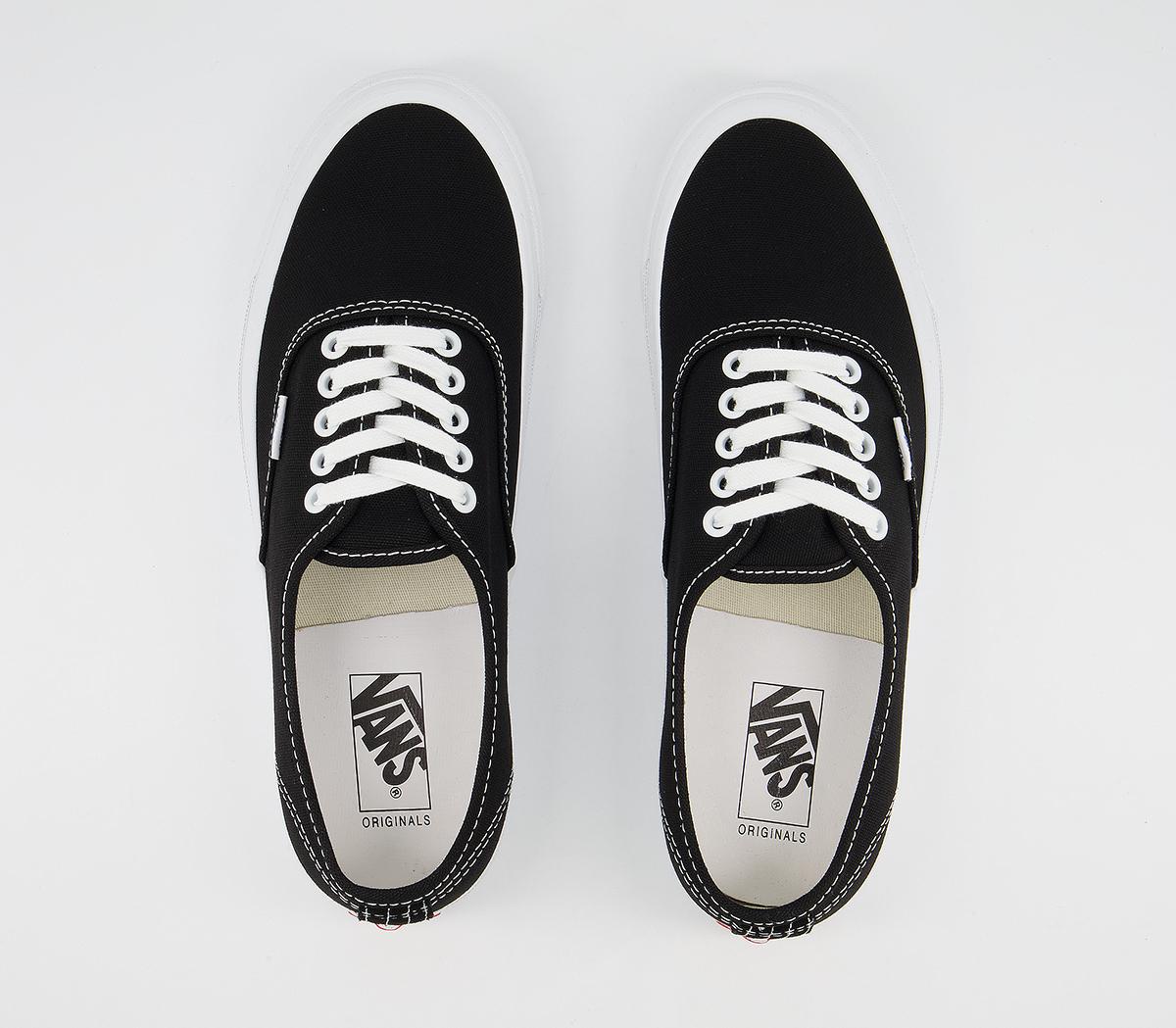 Vans Vault Og Authentic Lx Trainers Vans Vault Og Authentic Lx Trainers Black True White