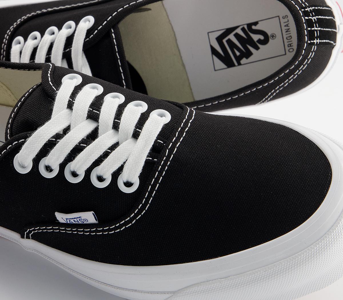 Vans Vault Og Authentic Lx Trainers Vans Vault Og Authentic Lx Trainers Black True White