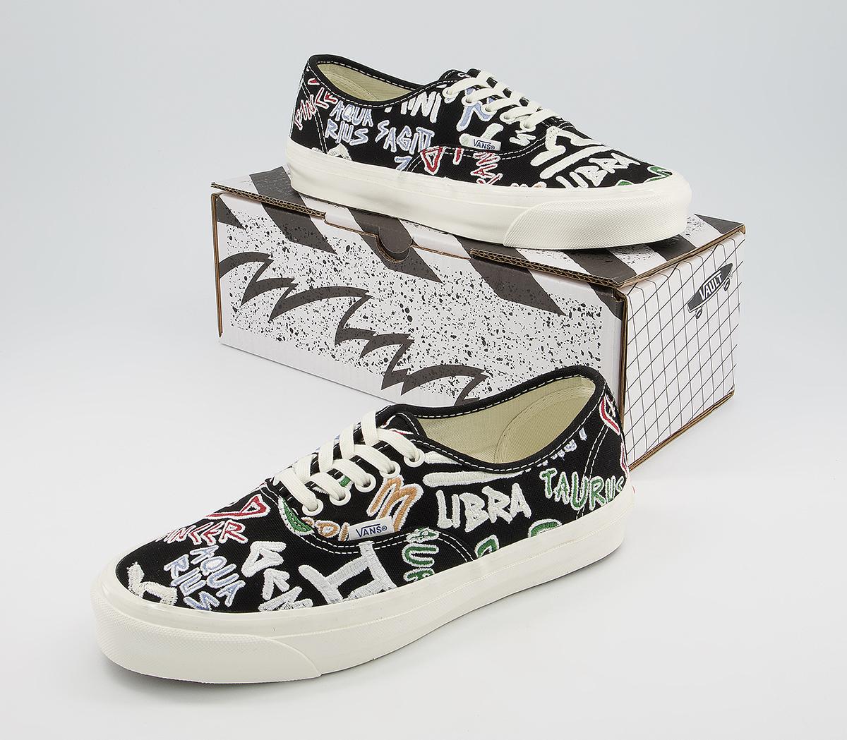 Vans Vault Og Authentic Lx Trainers Vans Vault Og Authentic Lx Trainers Zodiac Black
