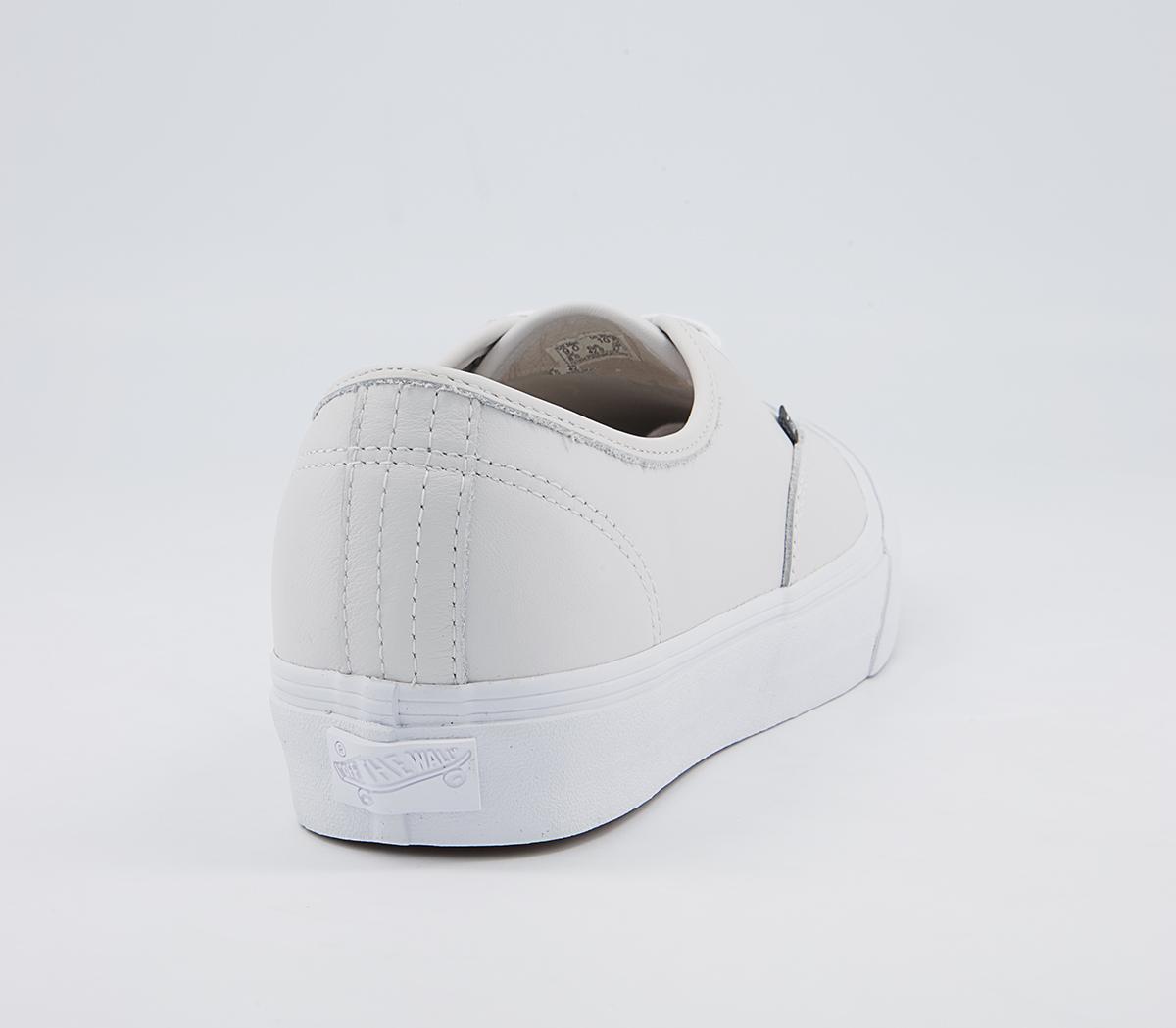 Vans Vault Og Authentic Lx Trainers Vans Vault Og Authentic Lx Trainers Dream Leather True White