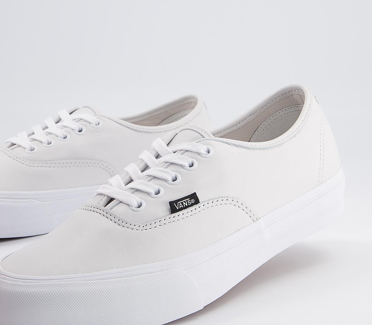 Vans Vault Og Authentic Lx Trainers Vans Vault Og Authentic Lx Trainers Dream Leather True White