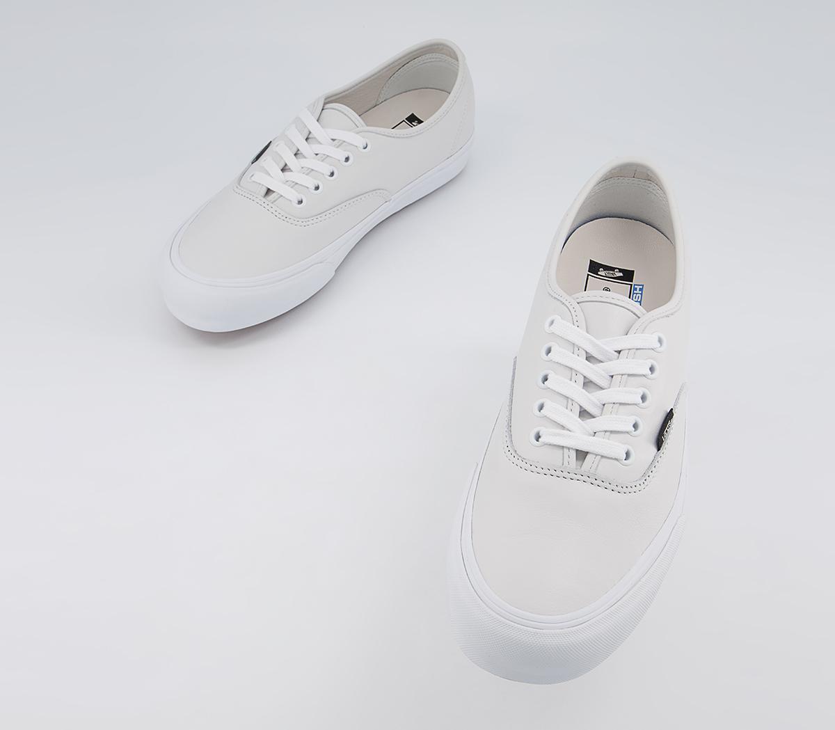 Vans Vault Og Authentic Lx Trainers Vans Vault Og Authentic Lx Trainers Dream Leather True White