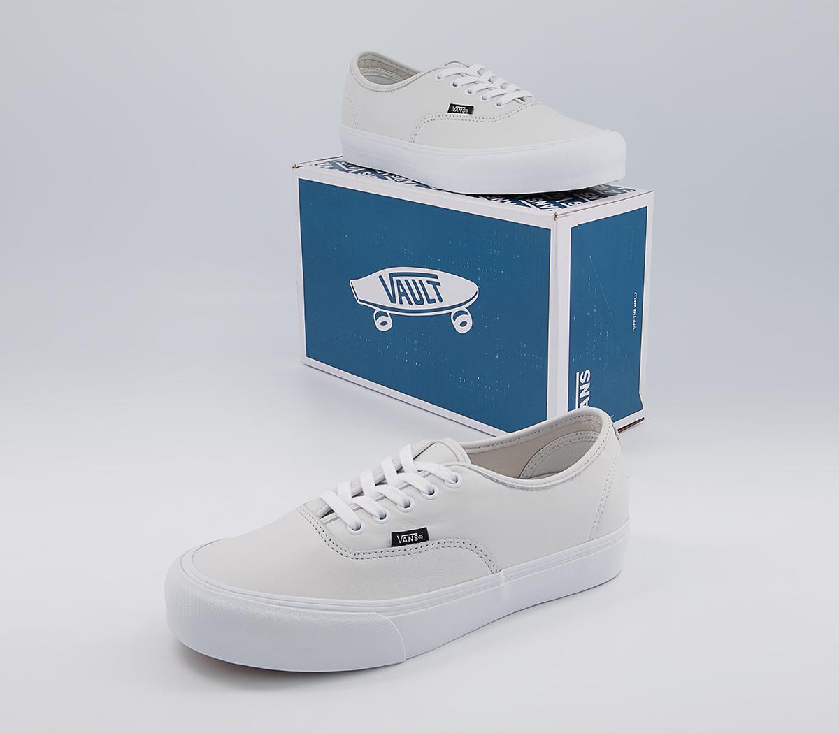 Vans Vault Og Authentic Lx Trainers Vans Vault Og Authentic Lx Trainers Dream Leather True White