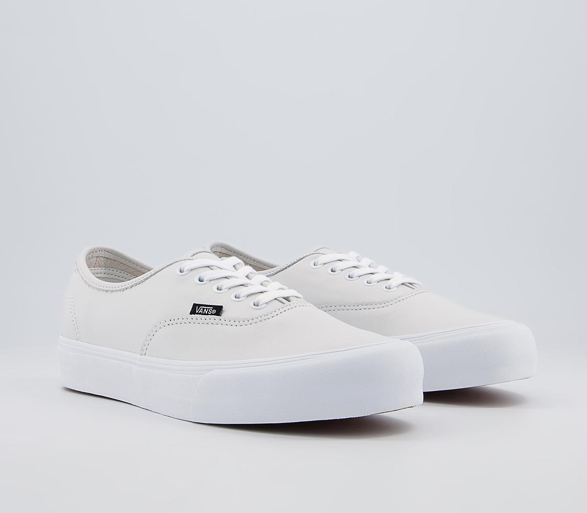 Vans Vault Og Authentic Lx Trainers Vans Vault Og Authentic Lx Trainers Dream Leather True White