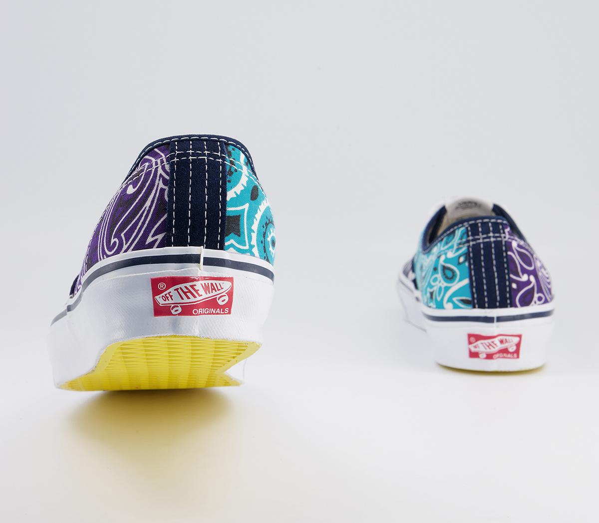 Vans Vault Og Authentic Lx Trainers Vans Vault Og Authentic Lx Trainers Bedwin Bandana Multi Blue