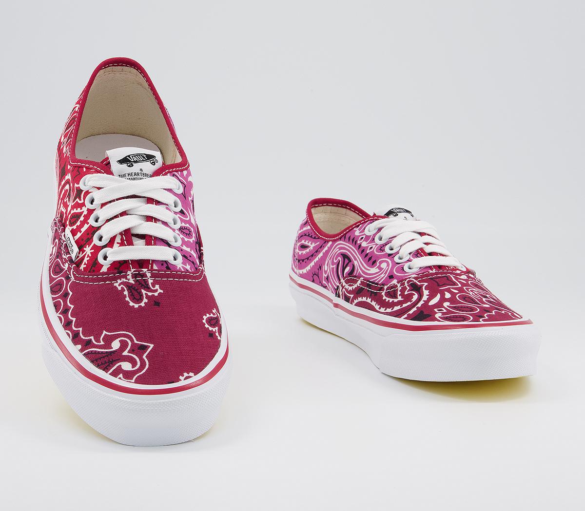 Vans Vault Og Authentic Lx Trainers Vans Vault Og Authentic Lx Trainers Bedwin Bandana Multi Red