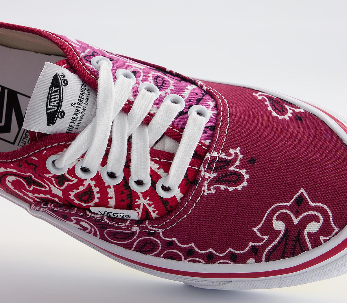Vans Vault Og Authentic Lx Trainers Vans Vault Og Authentic Lx Trainers Bedwin Bandana Multi Red