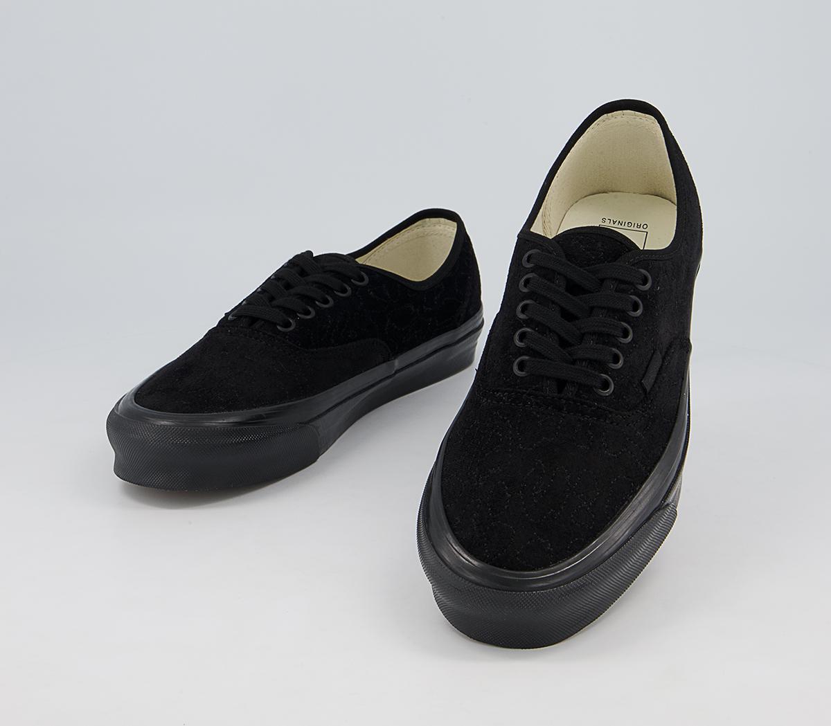 Vans Vault Og Authentic Lx Trainers Vans Vault Og Authentic Lx Trainers Velvet Leopard Black