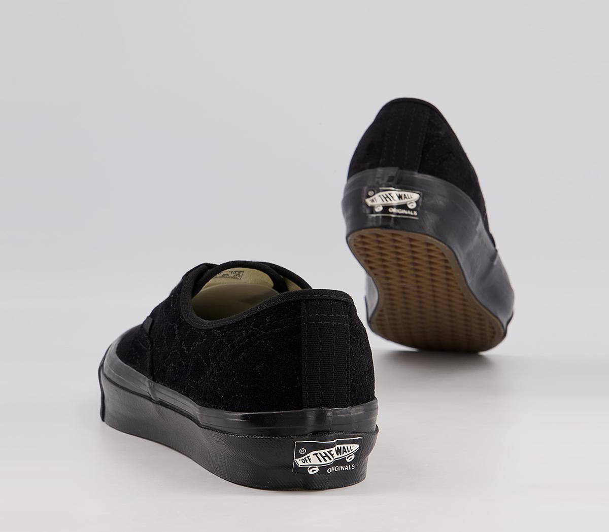 Vans Vault Og Authentic Lx Trainers Vans Vault Og Authentic Lx Trainers Velvet Leopard Black