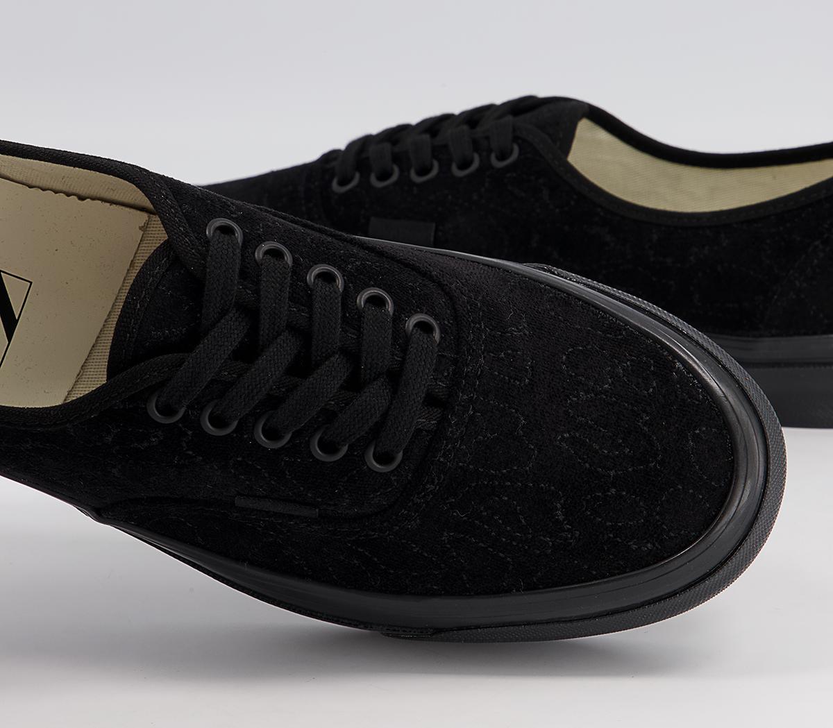 Vans Vault Og Authentic Lx Trainers Vans Vault Og Authentic Lx Trainers Velvet Leopard Black