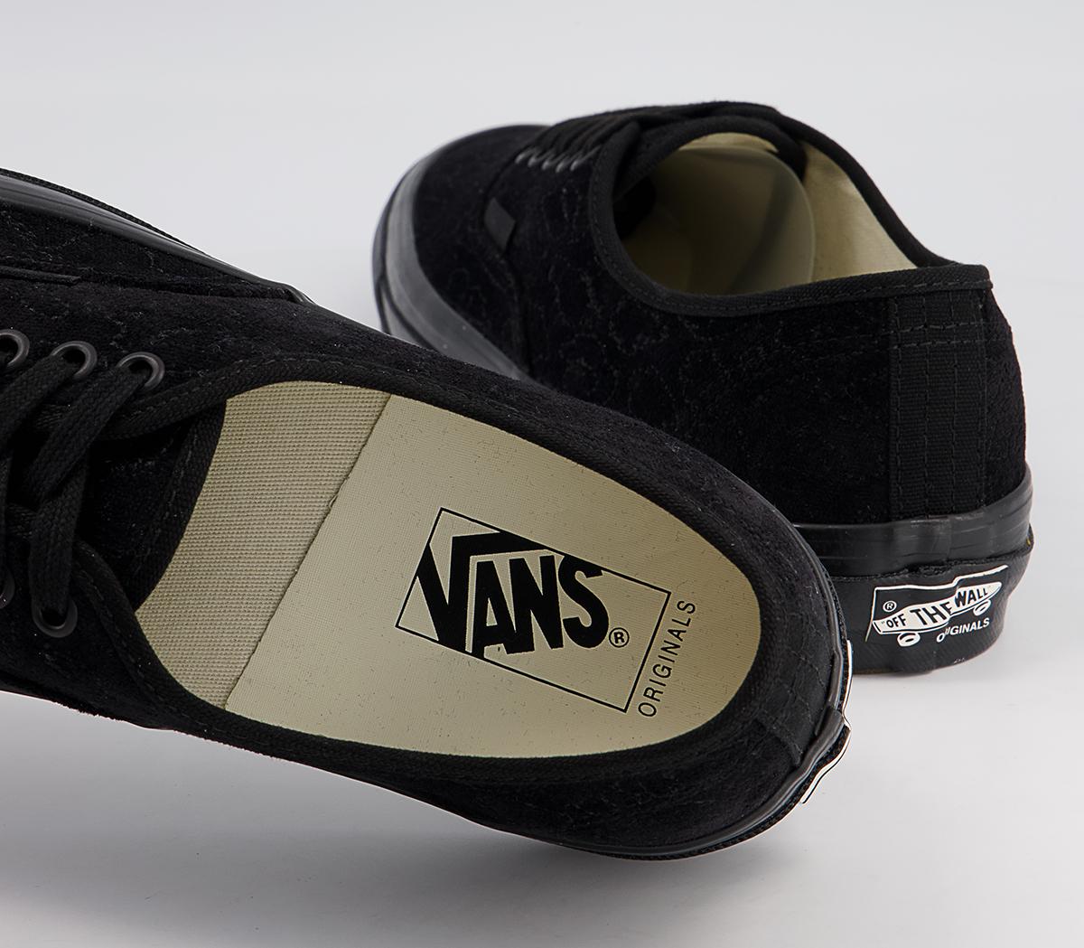 Vans Vault Og Authentic Lx Trainers Vans Vault Og Authentic Lx Trainers Velvet Leopard Black