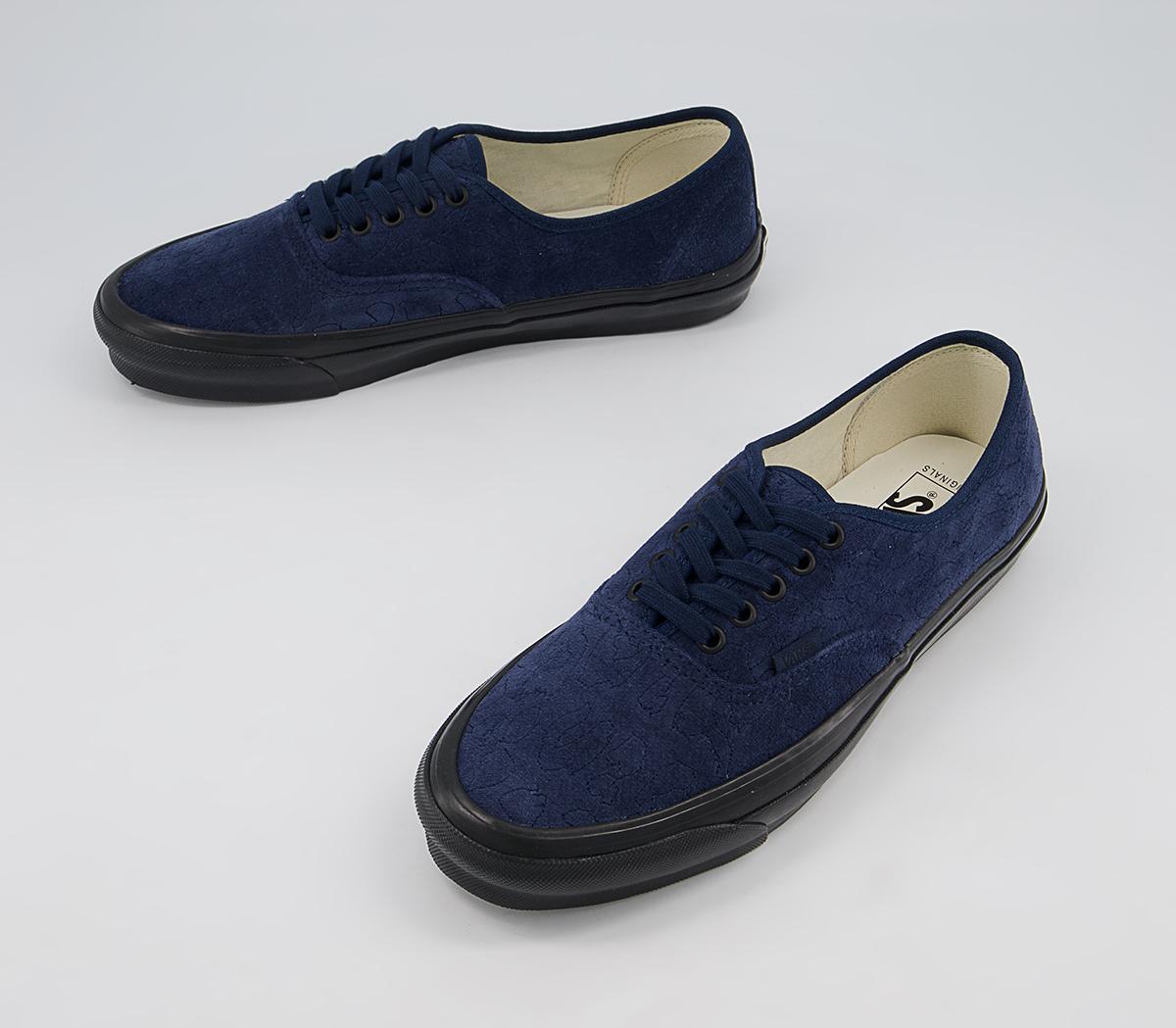 Vans Vault Og Authentic Lx Trainers Vans Vault Og Authentic Lx Trainers Velvet Leopard Dress Blue